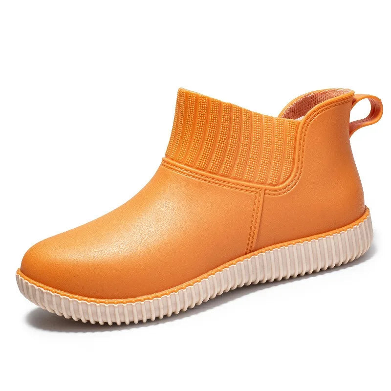Unbekannte Marke Damen Gummistiefel in Pink — Image 2