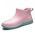 Unbekannte Marke Damen Gummistiefel in Pink — Image 9