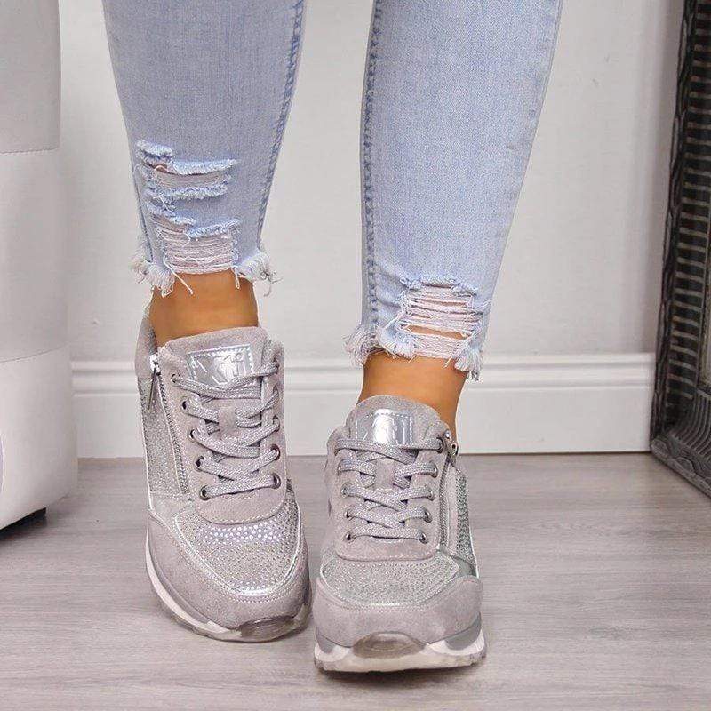 Velora Sneaker in Silber — Main Image