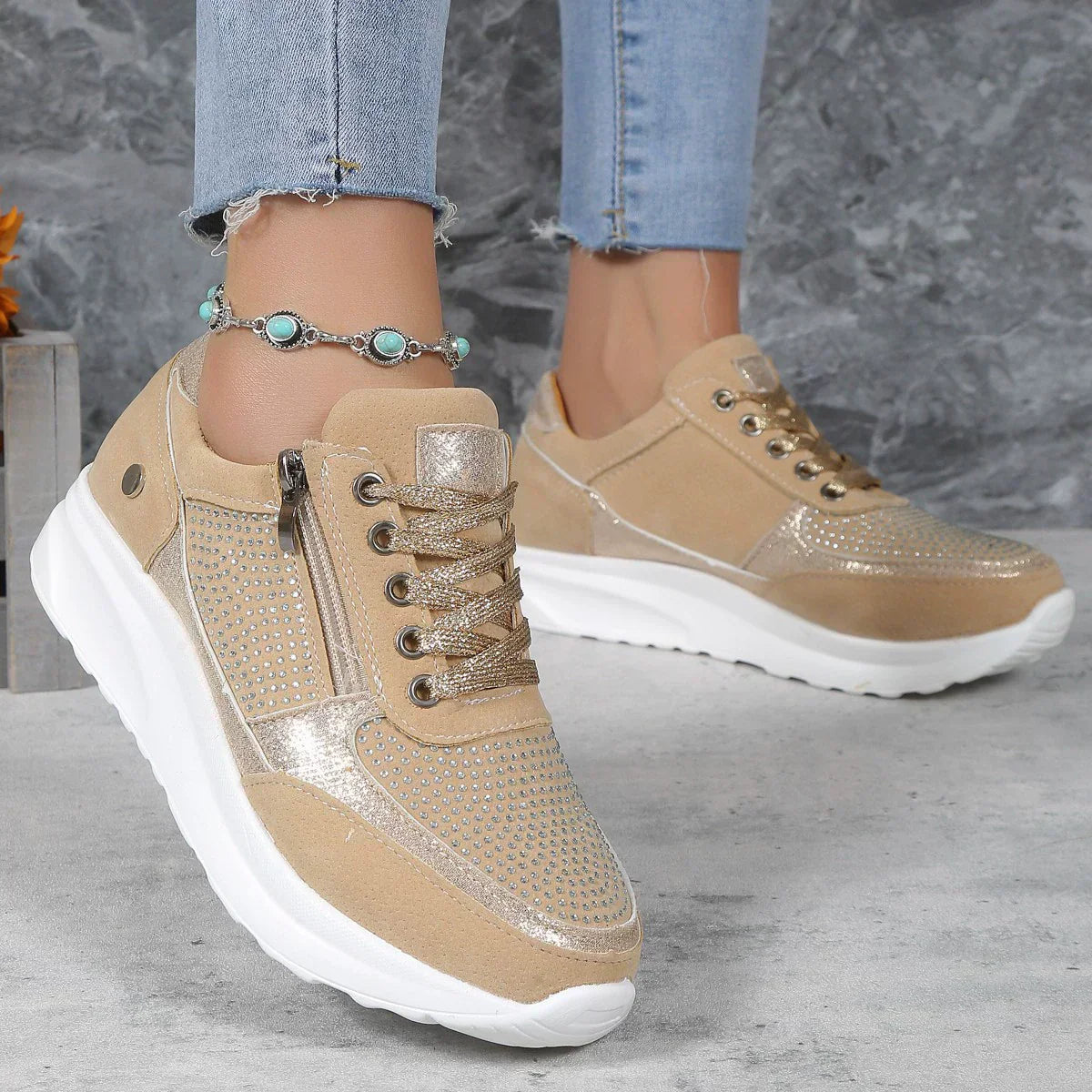 Velora Sneaker in Silber — Image 12